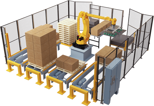 Robotic Palletizer Series 3 Cell
